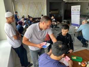 27.07 продолжаем мероприятия по социально-культурной адаптации иностранных граждан в ТЦ "Восток"