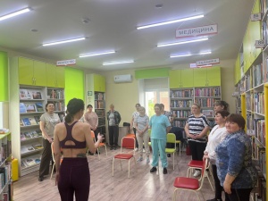 Тренинг "Марафона здоровья" прошел в Чистоозерном районе