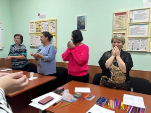 Тренинг личностного роста "Успех по-женски" прошел в Кыштовке