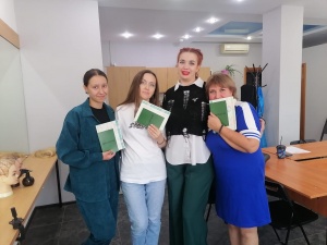 Новый выпуск студентов на курсе Парикмахеров
