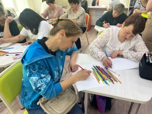 Тренинг по арт-терапии провели в р.п. Чистоозерное