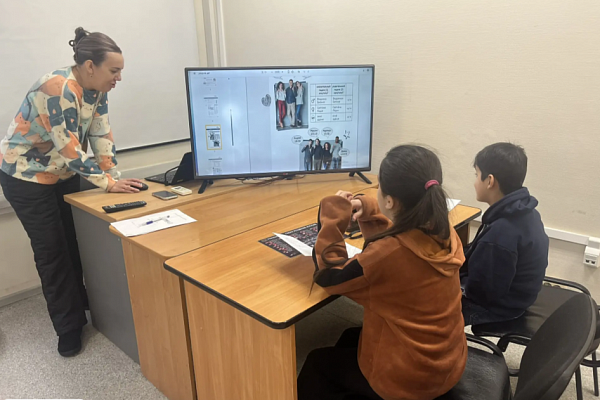 25.01 В "АЛГОРИТМ-С" продолжается обучение русскому языку как иностранному для детей