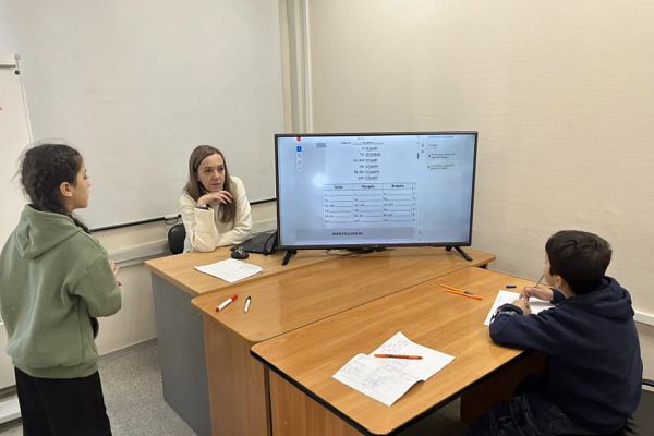 31.01 В "АЛГОРИТМ-С" продолжается обучение русскому языку как иностранному для детей