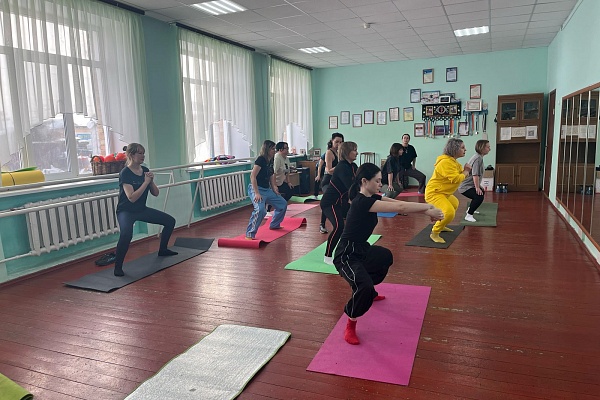 Тренинг "Марафона здоровья" прошел в Купинском районе