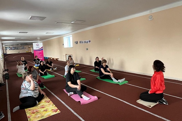 Тренинг "Марафона здоровья" прошел в Баганском районе