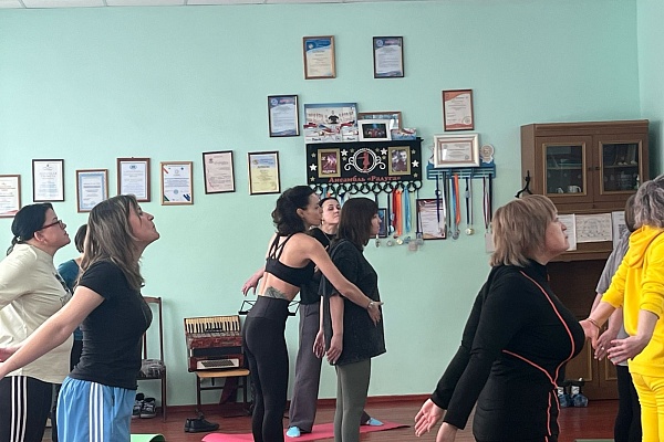 Тренинг "Марафона здоровья" прошел в Купинском районе