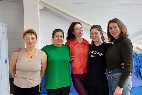 Тренинг "Марафона здоровья" прошел в Кыштовском районе